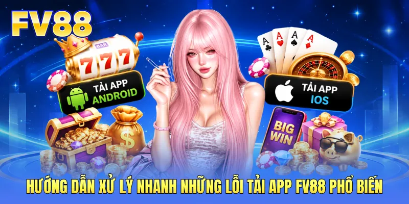 Hướng dẫn xử lý nhanh những lỗi tải app FV88 phổ biến