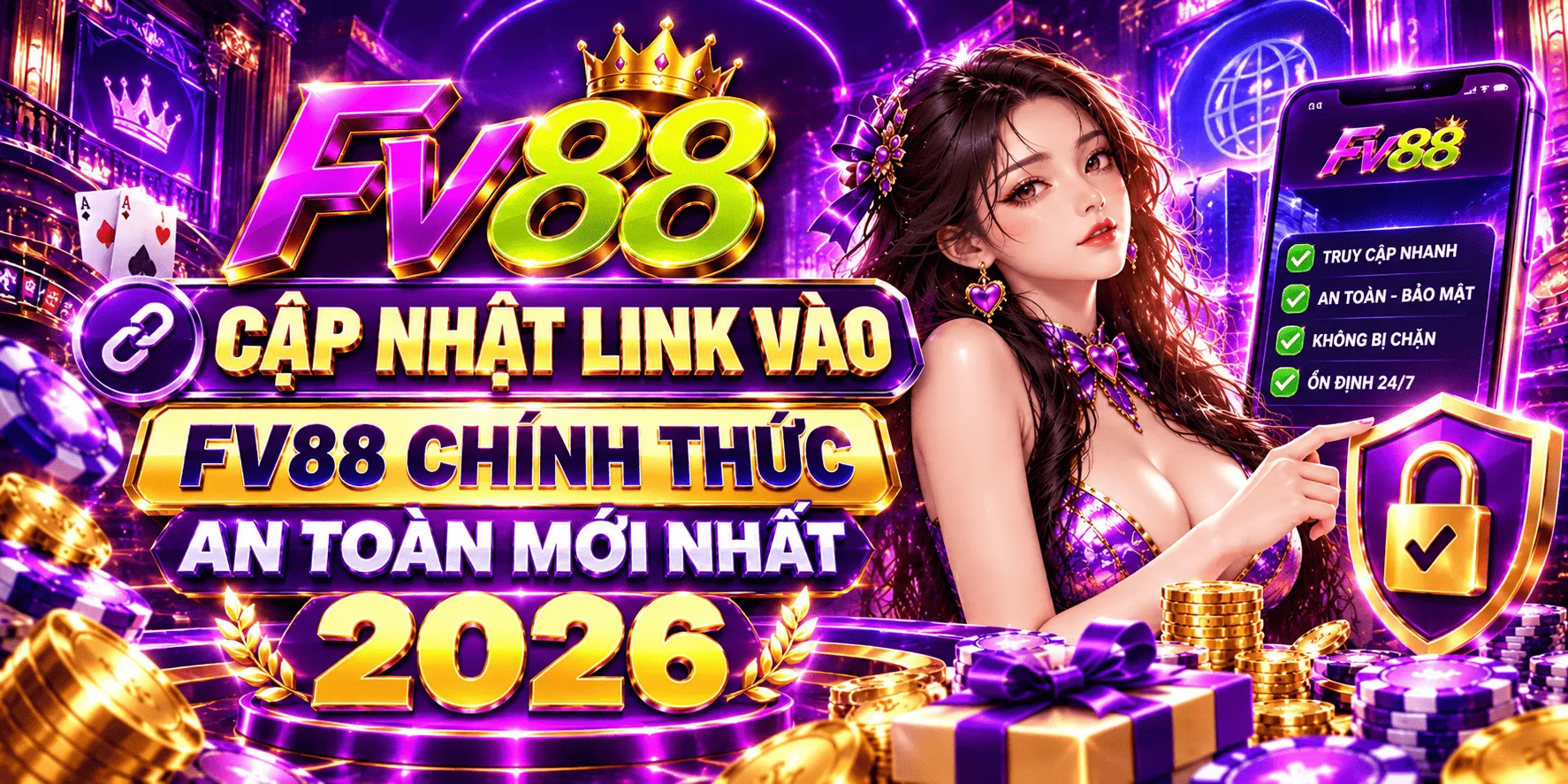 Cập nhật link vào FV88 chính thức an toàn mới nhất 2026